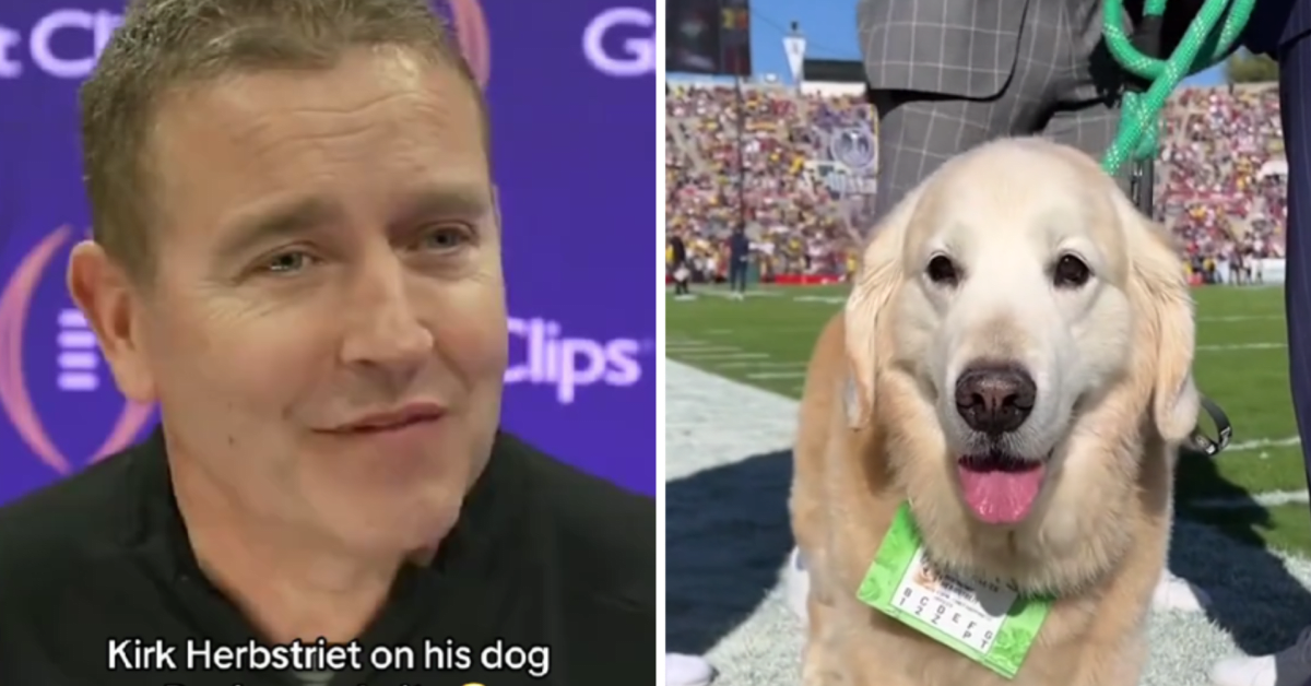 Kirk Herbstreit Opens Up About His Dog Ben Going Viral Parade Pets