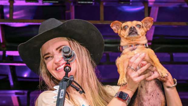 How country star Bri Bagwell protects her dog from fireworks