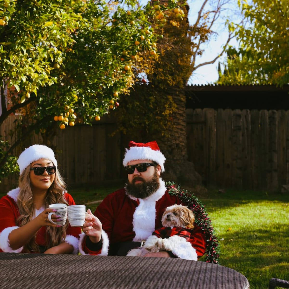 Dad s Epic JCPenney Christmas Photoshoot with His Dog Is