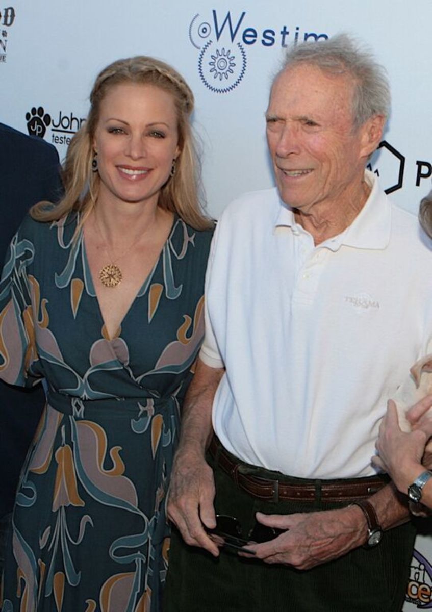 Alison Eastwood with father Clint Eastwood